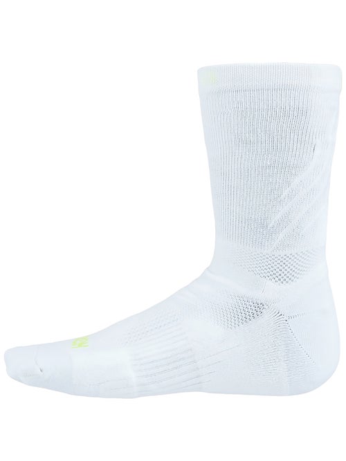 HOKA Bondi Quarter Run Socks White