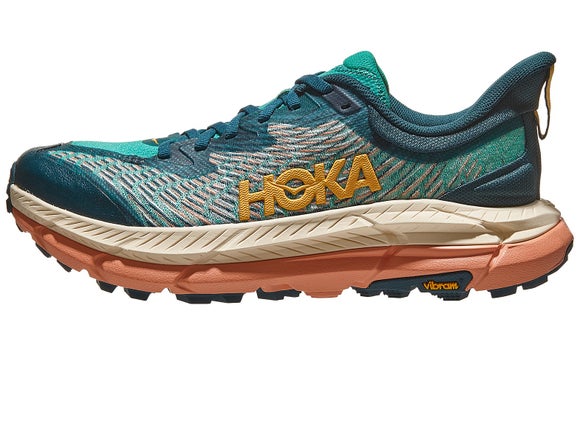 HOKA Mafate Blue Running Shoe Review Lateral View