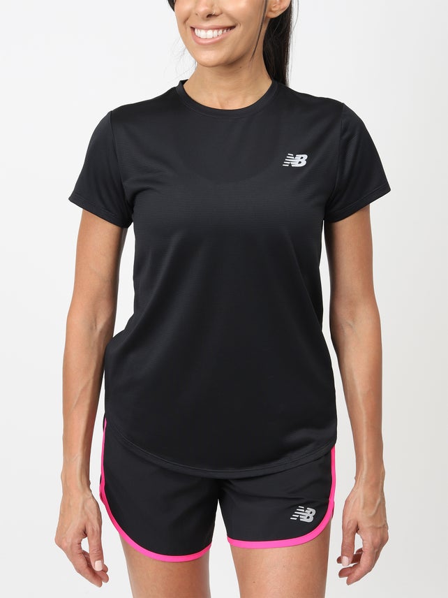 New Balance Women's Accelerate Short Sleeve Running Warehouse