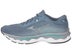 Blue pair of Mizuno running shoes 