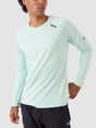 2XU Men's Aero Long Sleeve Digital Mint