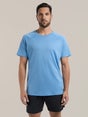 2XU Men's Aero Tee Silver Lake