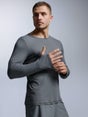2XU Men's Aero Trail Long Sleeve Turbulence