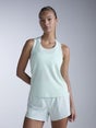 2XU Women's Aero Singlet Mint Dusk