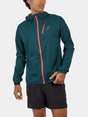 ASICS Men's Fujitrail Waterproof Jacket Saxon Green