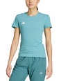 adidas Women's adizero Essential Tee Powder Teal