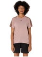 ASICS Women's Fujitrail Peak Short Sleeve Neutral Pink