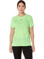 ASICS Women's Metarun Short Sleeve Illuminate Green