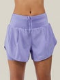 ASICS Women's Road 2 in 1 3.5" Short Bluebell