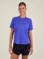 ASICS Women's Road Short Sleeve Coblat Burst