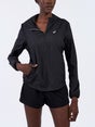 ASICS Women's Silver Jacket Performance Black