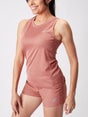 ASICS Women's Silver Tank Light Garnet