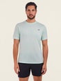 New Balance Men's Athletics T-Shirt Cosmic Jade Heather