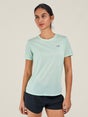 New Balance Women's Athletics T-Shirt Cosmic Jade