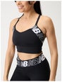 New Balance Women's Relentless Crop Top Black