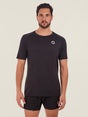 No Timid Souls Men's GLIDE360 Short Sleeve New Black