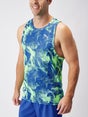 Puma Men's Run Favourite AOP Singlet Royal Sapphire