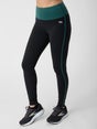 Running Bare Women's Waisted Crossroads Tight 28"