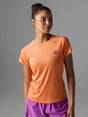 rabbit Women's EZ Perf Trail Short Sleeve Nectarine