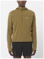 Salomon Men's Sense Aero Hybrid HZ Hoodie Plantation