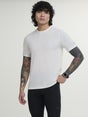 Saucony Men's Stopwatch Short Sleeve Ivory Heather