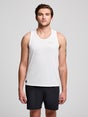 Saucony Men's Stopwatch Singlet White