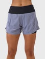 Salomon Women's Sense Aero 2 in1 Short Blue Granite