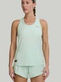 Saucony Women's Stopwatch Singlet Aqua