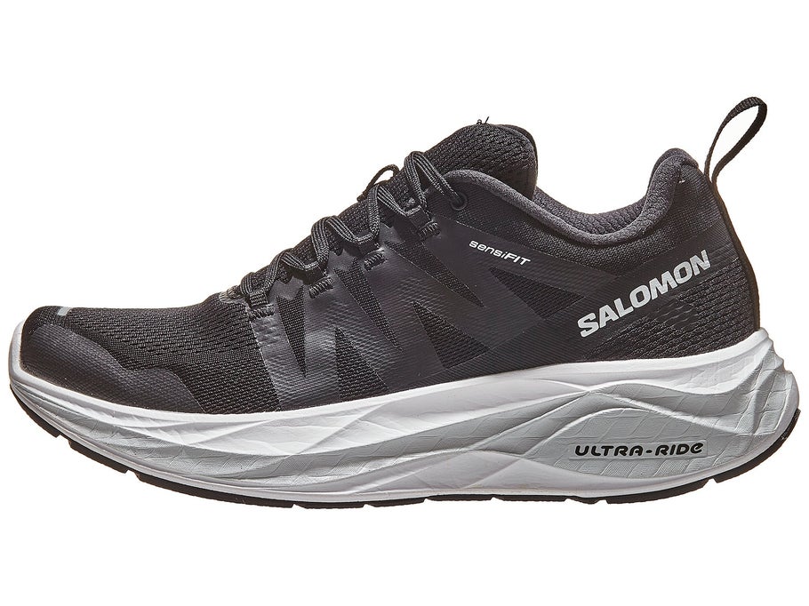 Salomon Glide Max Men's Shoes Black/White/Lunar Rock | Running Warehouse