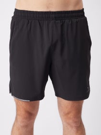 2XU Men's Aero 7" Shorts Black/Silver Reflective
