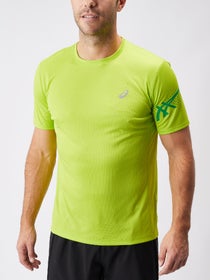 ASICS Men's Icon Short Sleeve Top Lime Zest/Cilantro