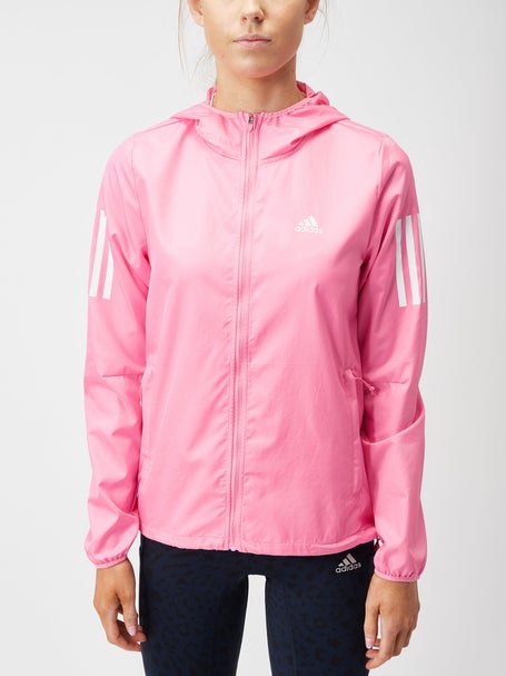 adidas Women's Own The Run Windbreaker Bliss Pink | Running Warehouse