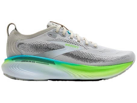 Brooks Adrenaline GTS 25\Mens Shoes\Oyster/Green Gecko
