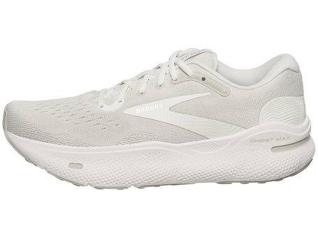 Brooks Ghost Max\Mens Shoes\White/Oys/Metal