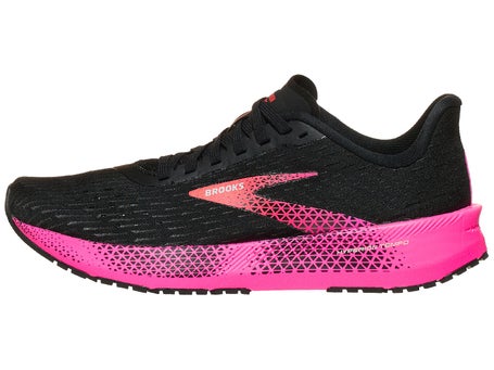 Brooks Hyperion Tempo\Womens Shoes\Black/Pink/Coral