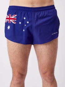 BOA Men's 1" Elite Split Australian Flag Shorts