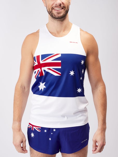 BOA Mens Singlet Australian Flag