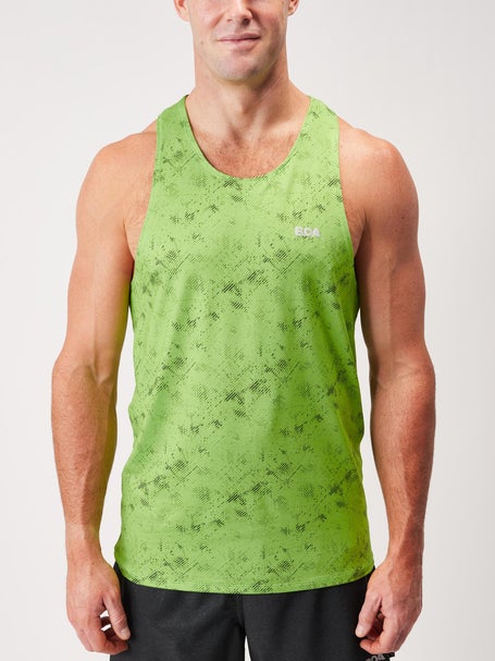 BOA Mens Hypersoft Singlet - Illusion Lime