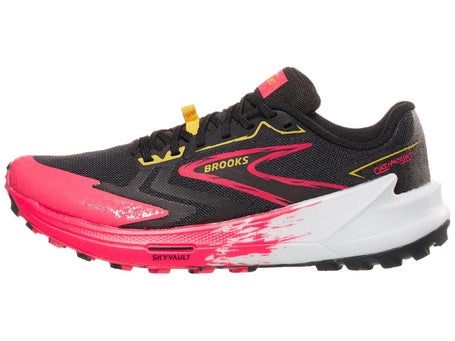 Brooks Catamount 3\Womens Shoes\Black/Pink/Lemon Chrom
