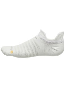 Drymax Hyper Thin No Show Double Tab Socks White