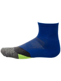 Feetures Elite Light Cushion Quarter Socks Boost Blue