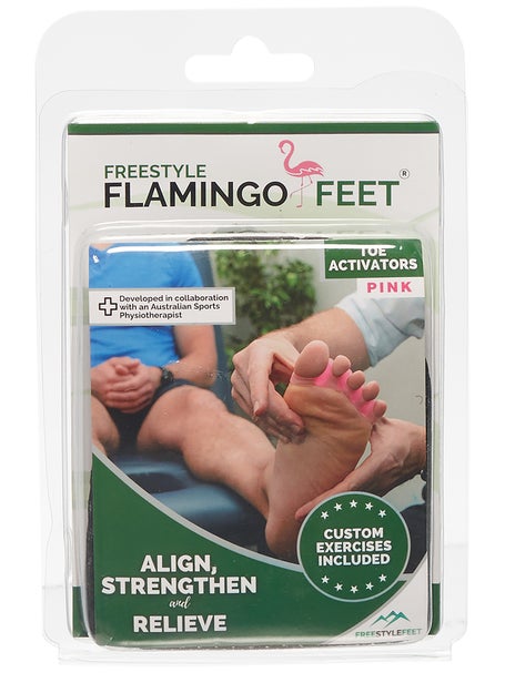 Freestyle Flamingo Feet Silicone Toe Spreaders