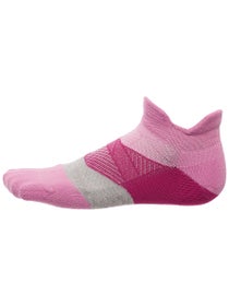 Feetures Elite Light Cushion No Show Tab Socks Pink