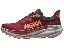 HOKA Challenger 7 Men's Shoes Cabernet/Flame