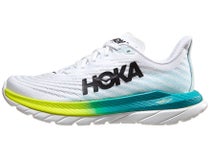 HOKA Mach 5 Women's Shoes White/Blue Glass
