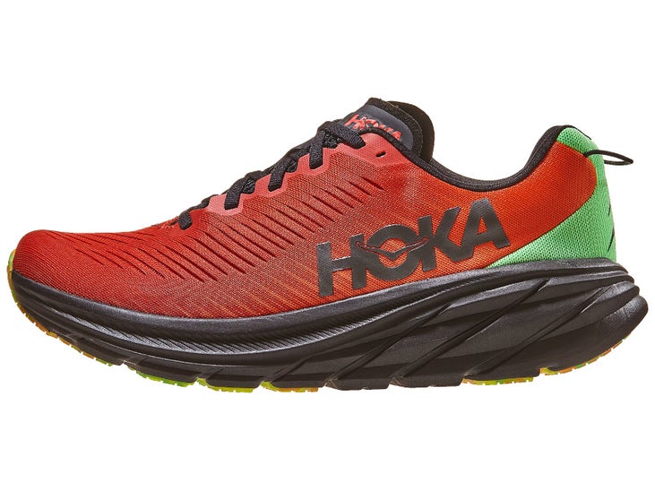 HOKA Rincon 3 Men's Shoes Red Alert/Flame | Running Warehouse