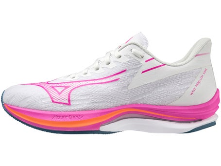 Mizuno Wave Rebellion Sonic\Womens Shoes\White/Pink