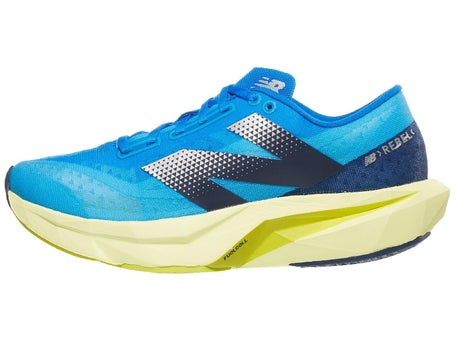 New Balance FuelCell Rebel v4\Womens Shoes\Blue/Lime