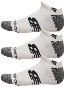 New Balance No Show Run Socks 3-Pack