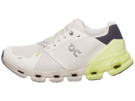 On Cloudflyer 4\Mens Shoes\White/Hay